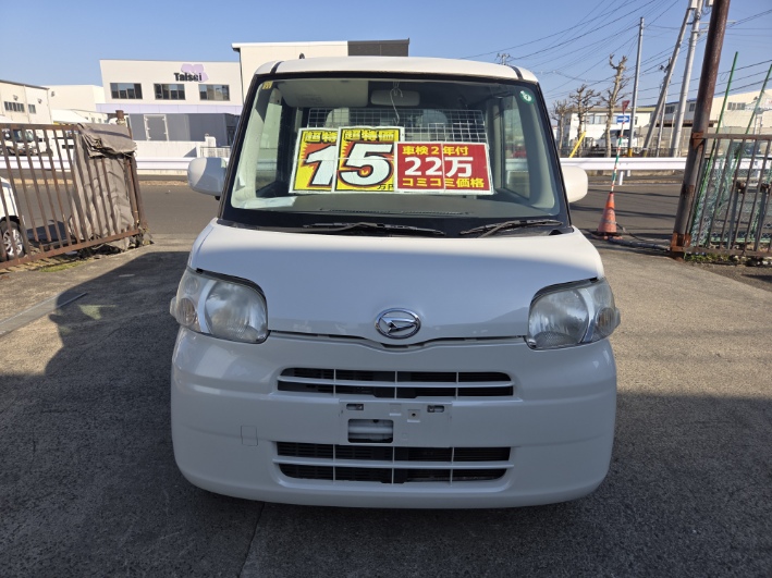 お手軽中古車（GOZAINN）ダイハツ　タント　H２２年式　走行72,573㌔　【車検２年付　220,000円税込】内外装現状　現状販売　